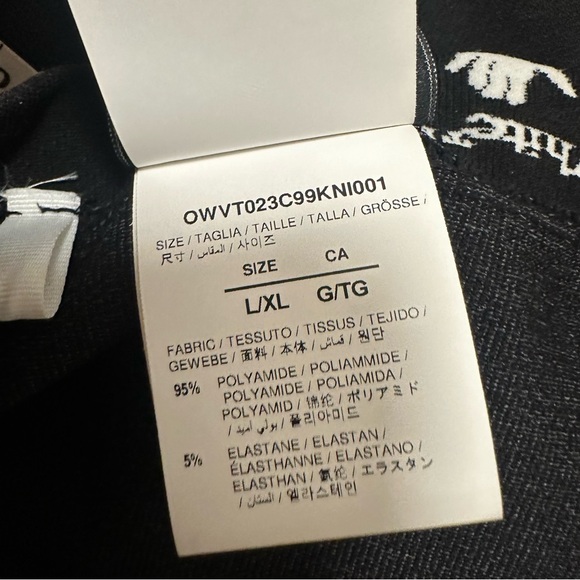 Off-White Stamped Logo Stretch Dress - Picture 4 of 4